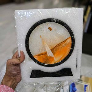 Moving Sand Art Glass Home Decor