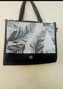 Coach Floral Handbag