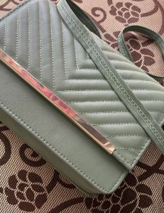 Olive Green Sling Bag