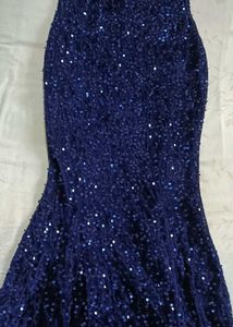 Sparkly Navy Blue Dress