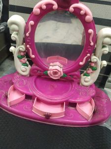 Pink Toy Vanity Mirror