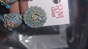New jhumkaa Sky Blue