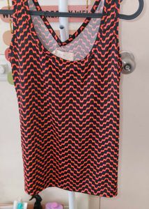 Patterned Tank Top