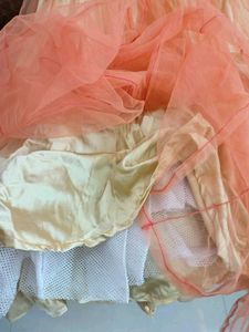 Party Wear Gown, Bust 32, Length 46 With Margin
