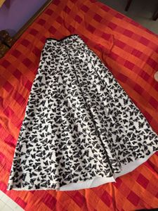 Black And White Skirt