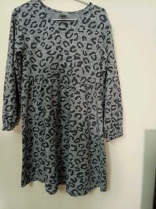 Cute Leopard Print Girls Dress