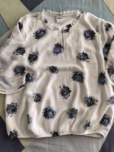 Vero Moda Floral Ruffle Top
