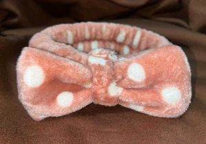 Cute Bunny Ear Headband For Makeup And Skincare.