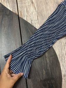 Blue Crushed Top