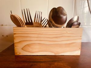 Wooden Spoon Organizer