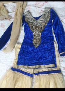 Beautiful ❤️ Grara With Kurta Dupata
