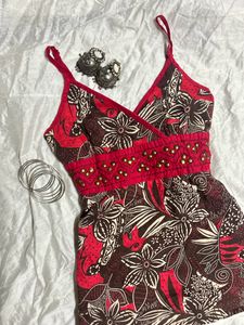 Y2k Old Aesthetic Kurti Top 💕🎀