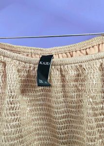 Kazo Off-Shoulder Woven Top