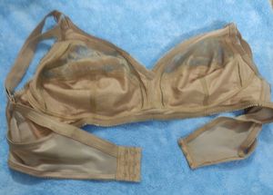 Golden Big Size Bra
