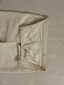 Bootcut White Jeans