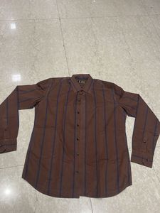 Brown Striped Apex Shirt