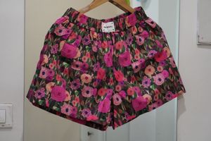 Floral Print Shorts New