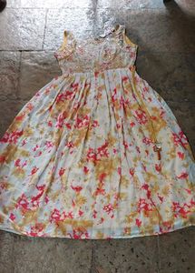 Heavy Ethnic Gown And Dupatta