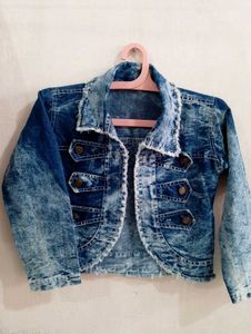 Distressed Denim Jacket