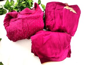 Hot Pink Salwar Kameez
