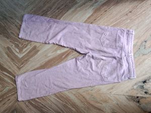 Purple Baggy High Waisted Jeans