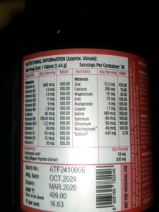 HK Vitals Multivitamin for Women - 30 Tablets