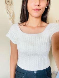 Gap knitted top