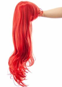 Red Ariel Wig