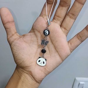Cute Panda Phone Charm