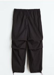 Parachute Pants With Drawstrings