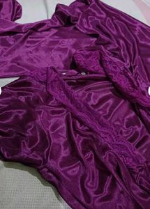 Elegant Blue Nightgown Set