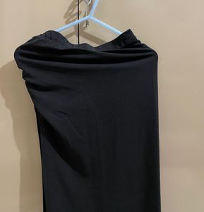 New 2 Piece Set (slit Skirt And Crop Top)