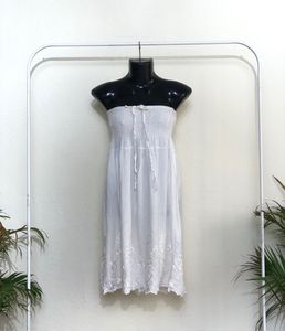 Imported Off White Tube Dress(Women’s)