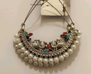 Fashion Earrings with Peacock Design