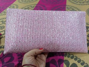 Pink Clutch &amp; Cosmetic Case