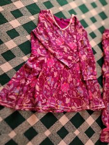 Floral sharara set