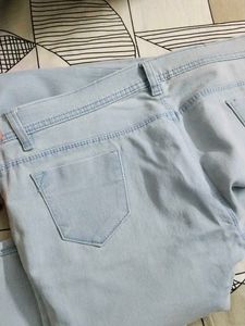 Sky Blue Denim Jeans