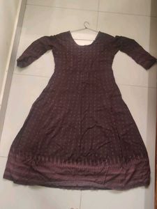 Burgundy Tunic with Detail