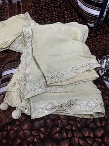 Heavy Kurti Pant With Work Duptta