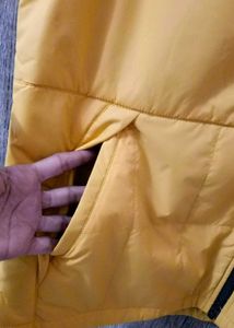 Yellow Sleeveless Jacket