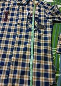 Boys Check Full Shirt