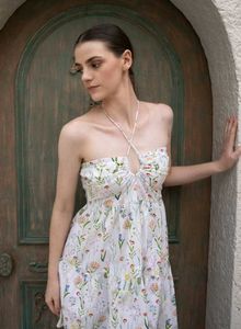 Floral Halter Sundress