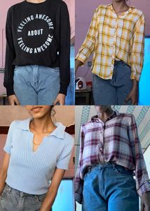Combo Of Branded 4 Tops