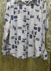 Patterned Long Sleeve Shirt