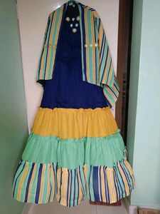 Two Piece Gown Party Wear