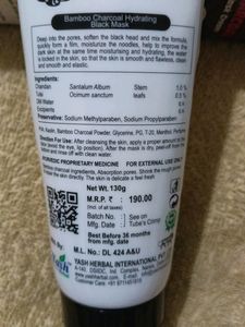 CHARCOAL MASK CREAM