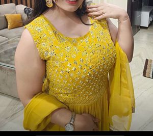 Yellow Etinic Gown