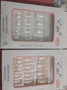 Fake Nails French Extensions Artificial Nail