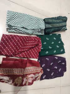 Cut Pieces Of Dress Material Suit Combo