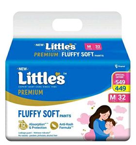 Baby Diaper M Size 32 Pant With Pencil Set